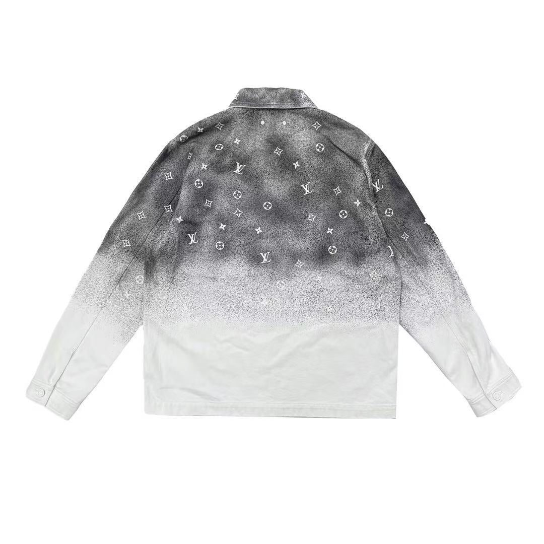 Louis Vuitton Gradient Snowfall Monogram Jacket