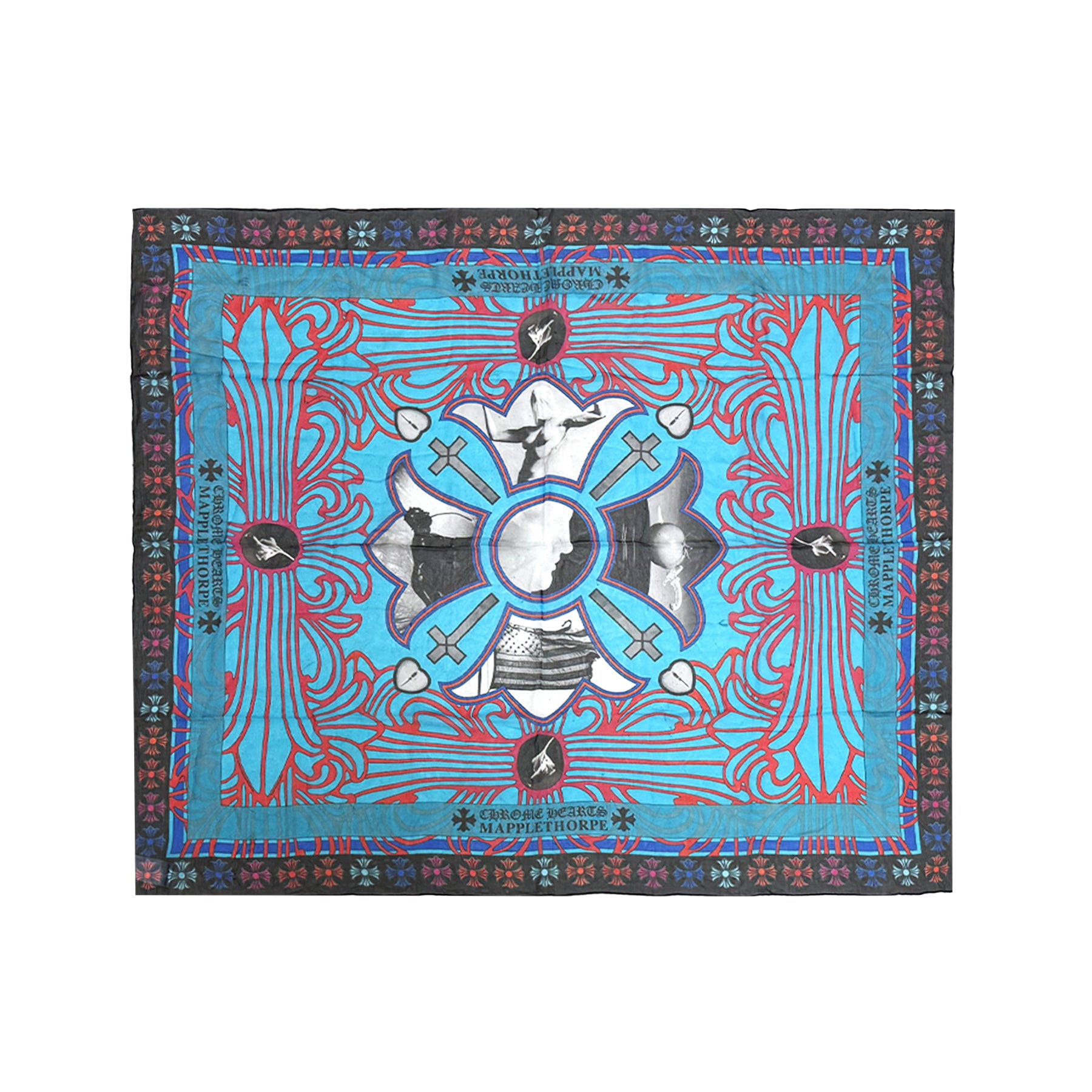 【超希少】Chrome Hearts Scarf Silk Multi IMG_6947_c215442e-5ef5-4d44-