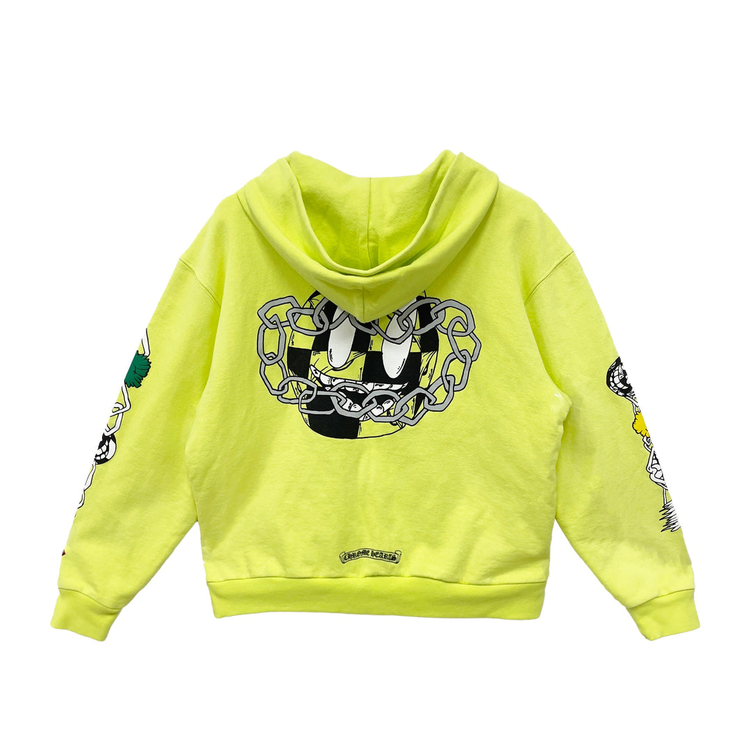 Chrome Hearts Matty Boy Thermal Zip Up Hoodie