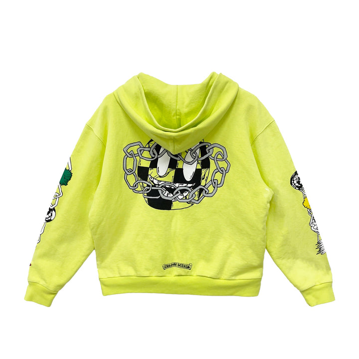 Chrome Hearts Matty Boy Thermal Zip Up Hoodie