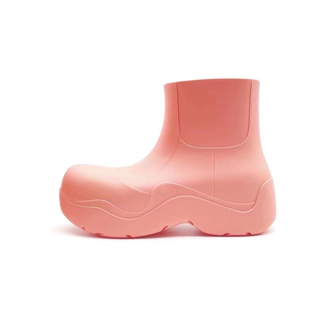 【BOTTEGA VENETA】パドル ラバー アンクルブーツ ピンク パドル BOTTEGA VENETA(ボッテガヴェネタ) ブーツ(レディース