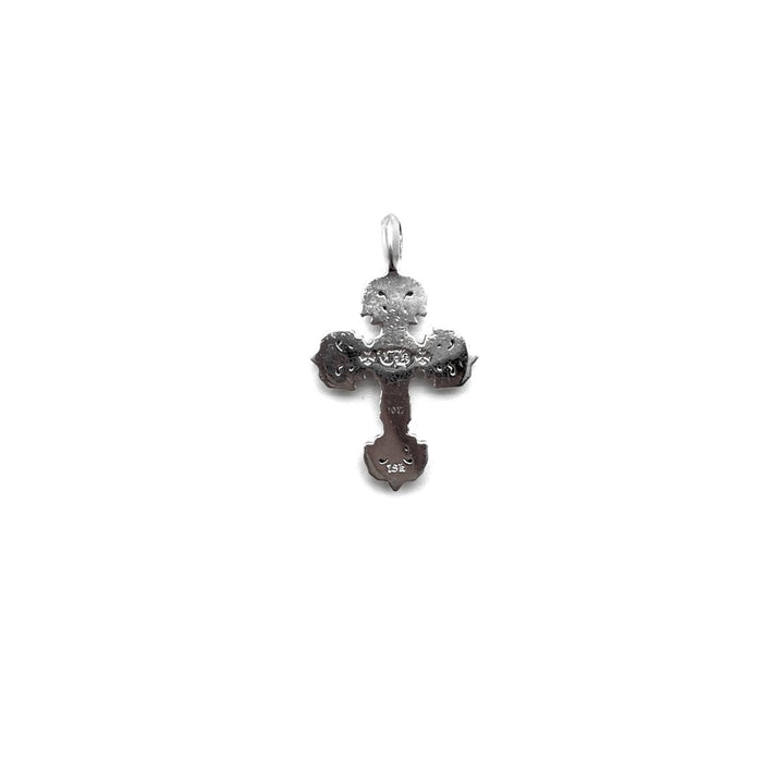 Chrome Hearts 18K White Gold Emerald Filigree Charm Pendant - SHENGLI ROAD MARKET