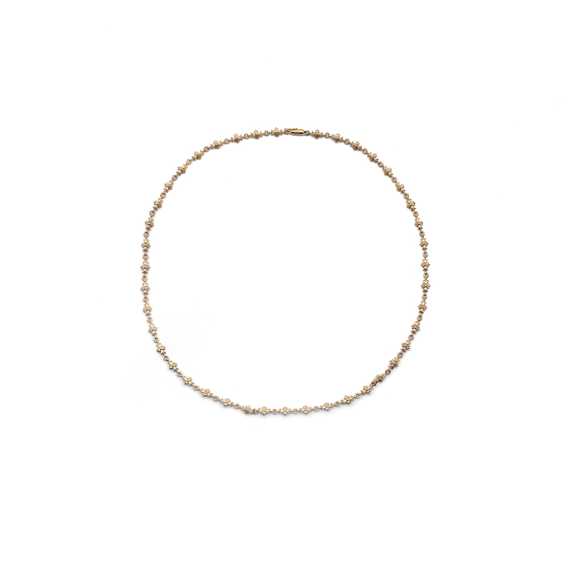 Chrome Hearts 22K Gold Tiny E Cross Necklace - SRM – SHENGLI ROAD 