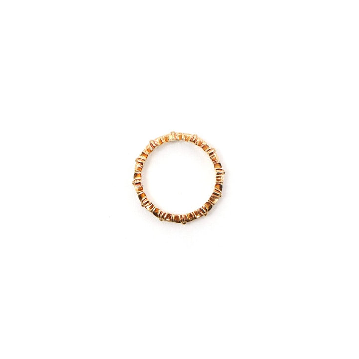 Chrome Hearts 22K Gold Tiny E Plus Cross Ring - SHENGLI ROAD MARKET
