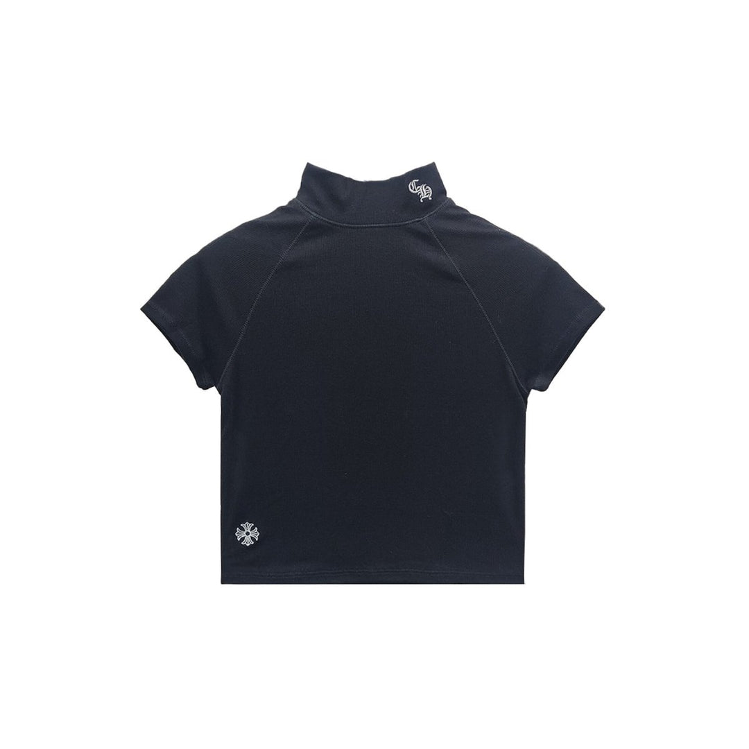 Chrome Hearts Bad Seed Short Sleeve Mock Neck T-Shirt - SHENGLI ROAD MARKET