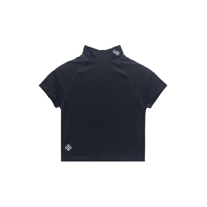 Chrome Hearts Bad Seed Short Sleeve Mock Neck T-Shirt - SHENGLI ROAD MARKET