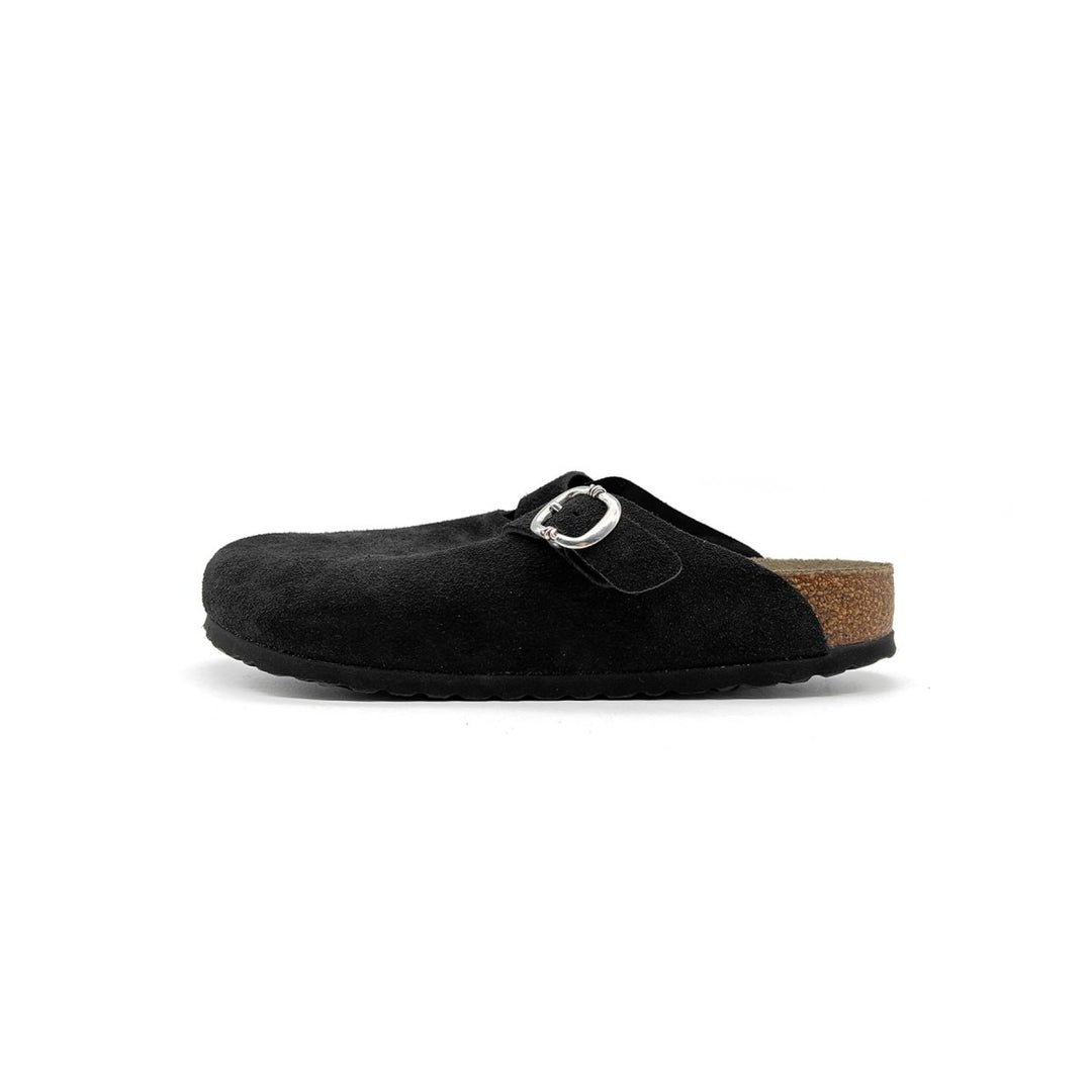 Chrome Hearts Birkenstock Boston Gunslinger Suede Mules - SHENGLI ROAD MARKET