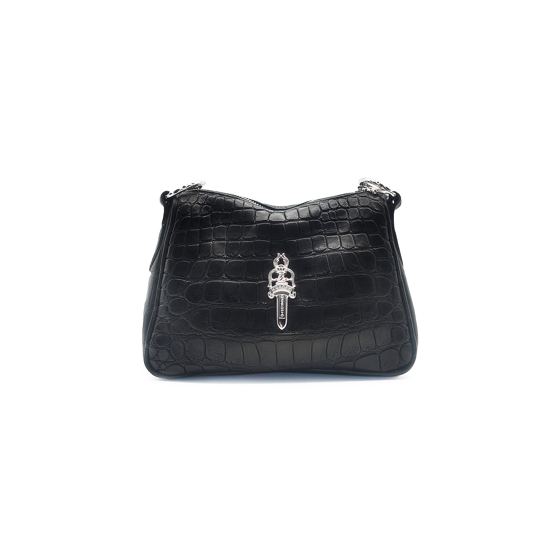 Chrome Hearts Black Alligator Leather Nugget Bag - SRM – SHENGLI