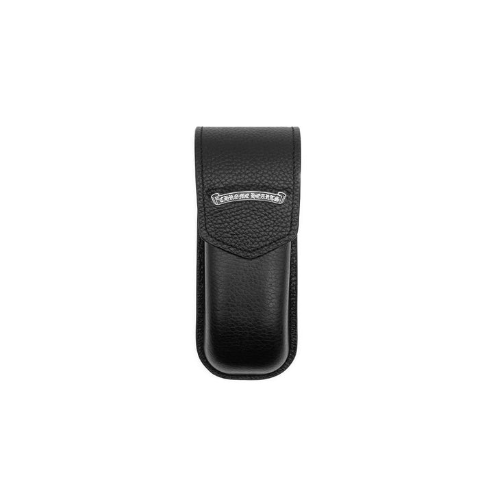 Chrome Hearts Black Leather Glasses Case Cigar Holder - SHENGLI ROAD MARKET