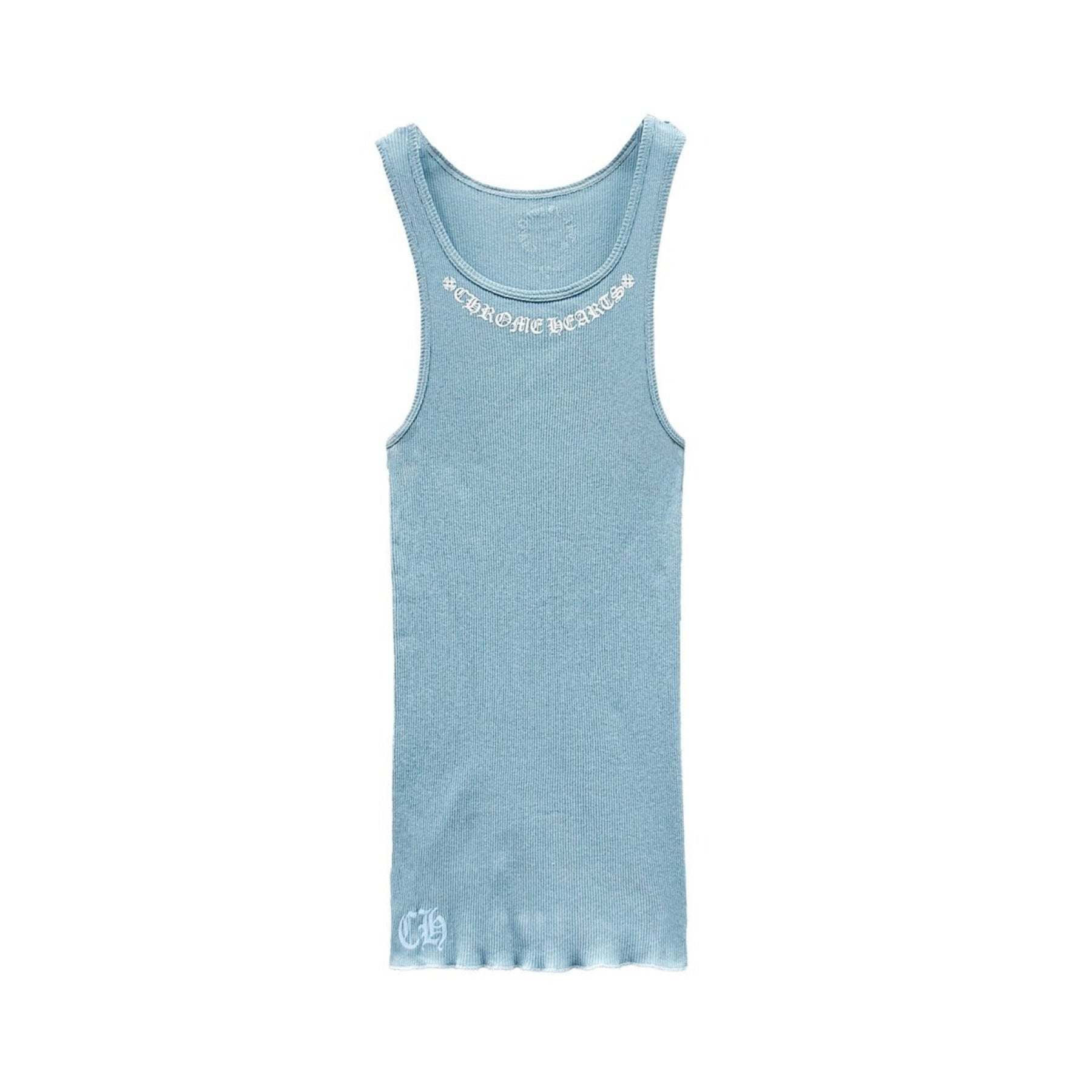 Chrome Hearts Blue LOVE YOU Tank Top - SRM – SHENGLI ROAD MARKET