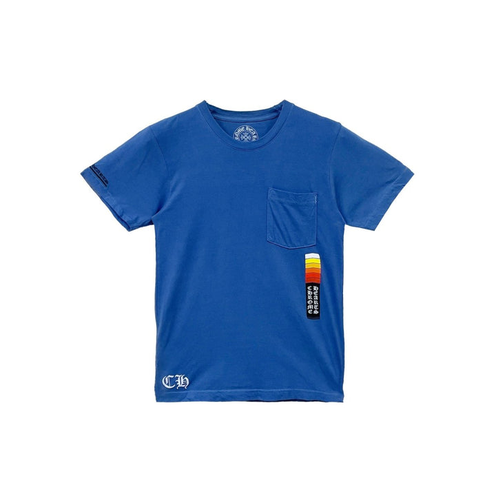 Chrome Hearts Blue Turbo Boost Short Sleeve Tee - SHENGLI ROAD MARKET
