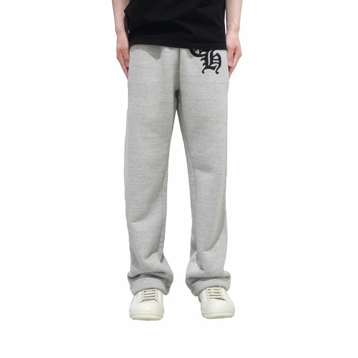 Chrome Hearts CH Logo Grey Sweatpants - SHENGLI ROAD MARKET