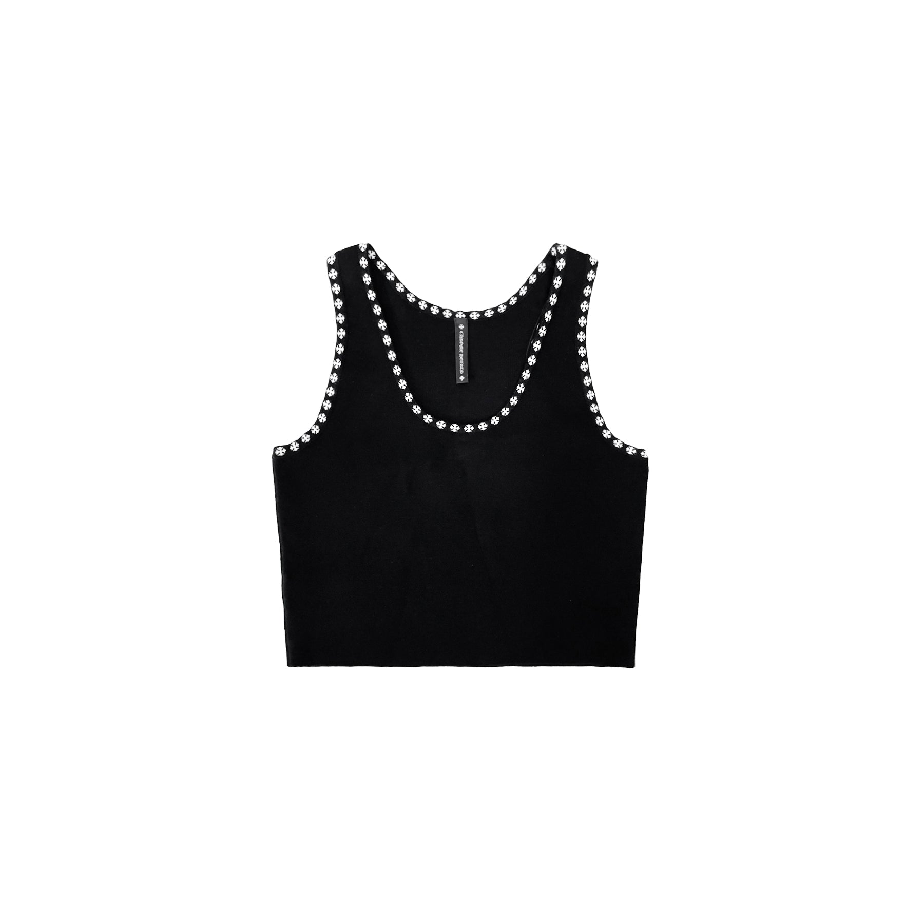 Chrome Hearts Cross-print Cropped Knit Tank Top - SRM – SHENGLI
