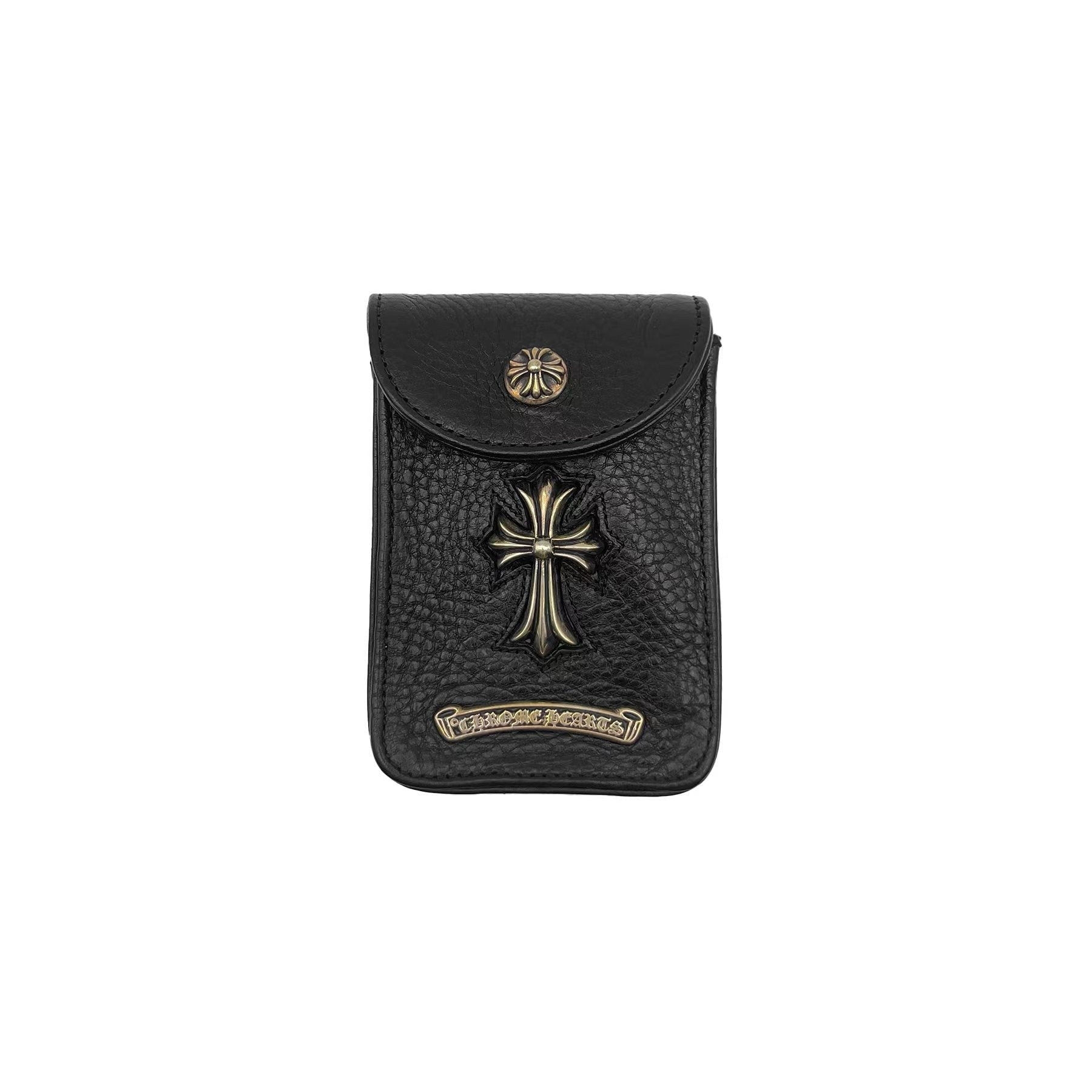 cigarette box bag Chrome Hearts Cross Scroll Label Cigarette Box Storage Bag cigarette box bag Chrome Hearts Cross Scroll Label Cigarette Box Storage Bag