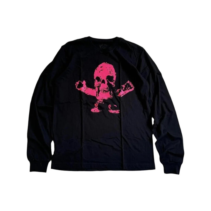 Chrome Hearts FOTI Neon Pink Long Sleeve T-Shirt Tee - SHENGLI ROAD MARKET