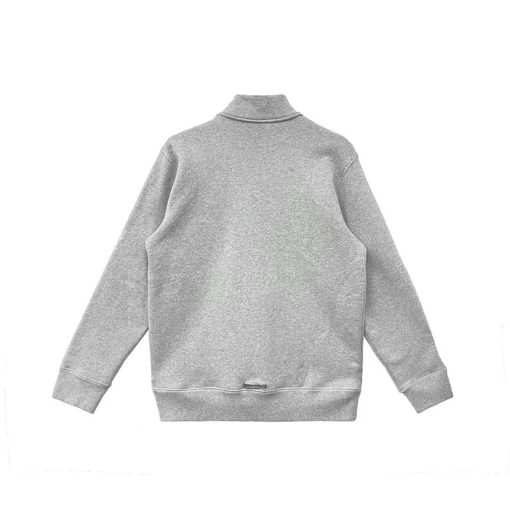 Chrome Hearts Half Zip Black Leather Cross Patch Hoodie - SHENGLI ROAD MARKET