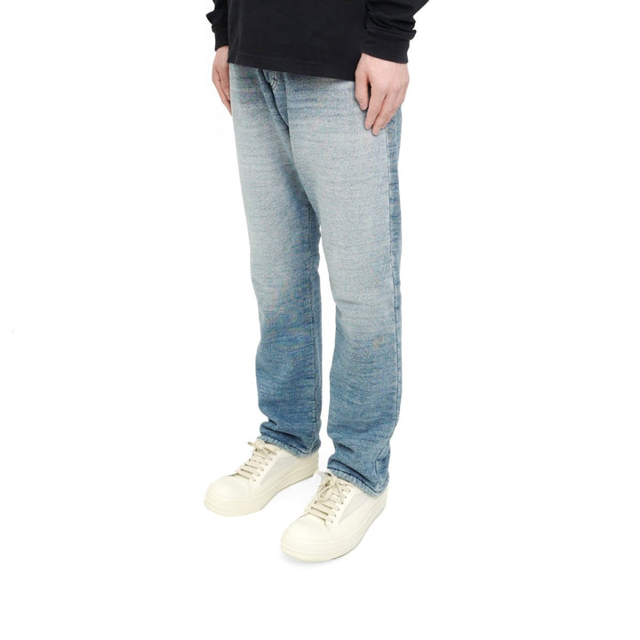 Chrome Hearts Heavy Knit Light Wash Denim Sweat Pants - SHENGLI ROAD MARKET