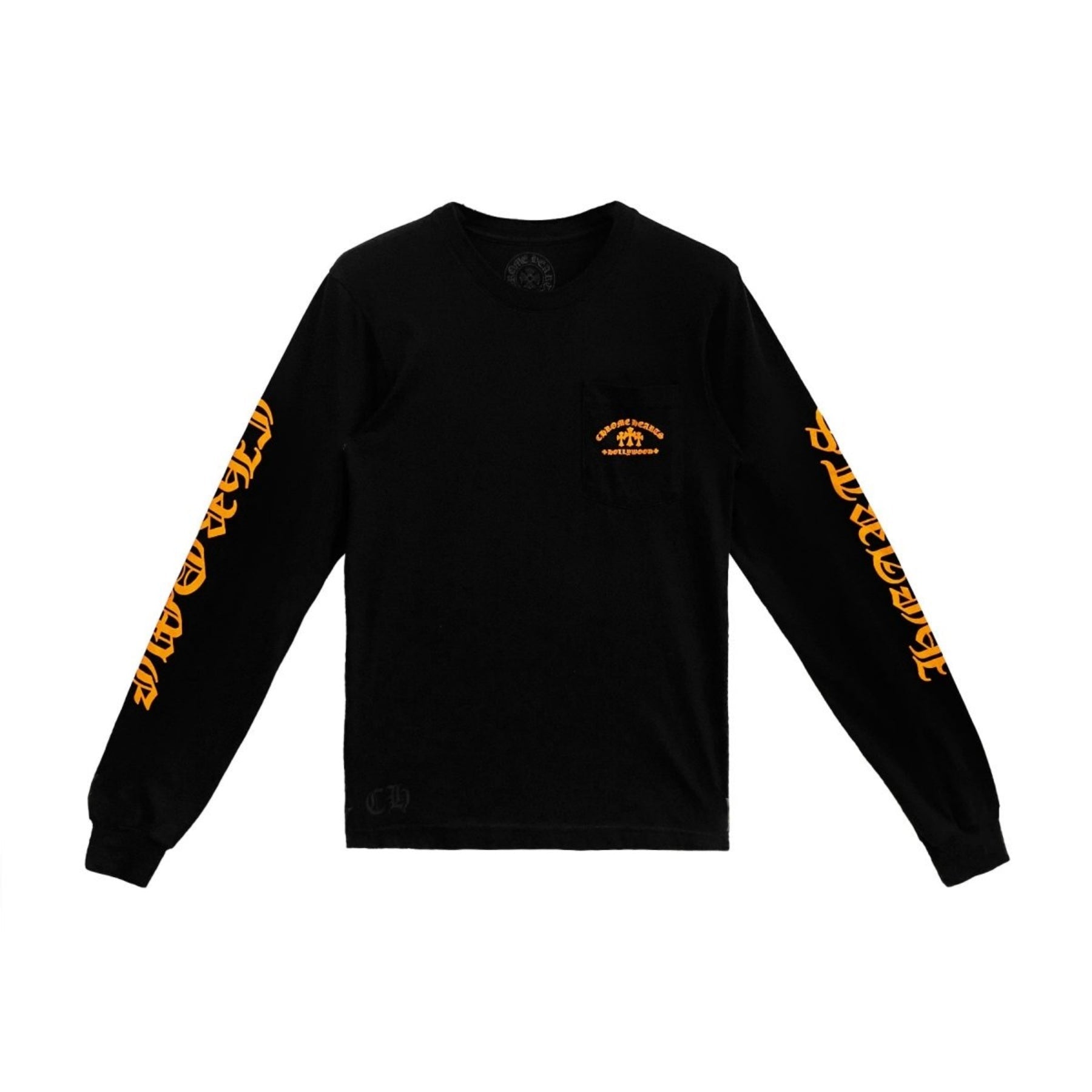 Chrome Hearts Hollywood Triple Cross Long Sleeve T-Shirt Tee - SRM
