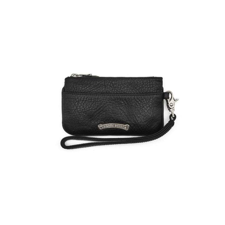 Chrome Hearts Leather Cross Patch Zip Wallet - SHENGLI ROAD MARKET