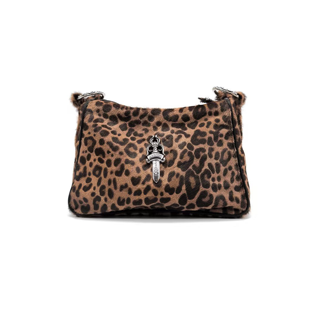 Chrome hearts leopard bag sale