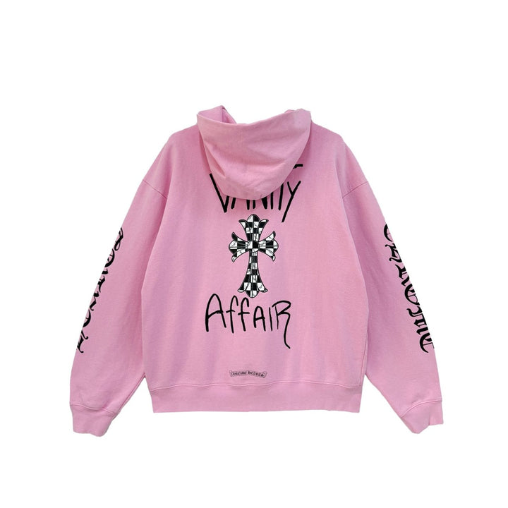 Chrome Hearts Matty Boy Vanity Pink Pullover Hoodie - SHENGLI ROAD MARKET