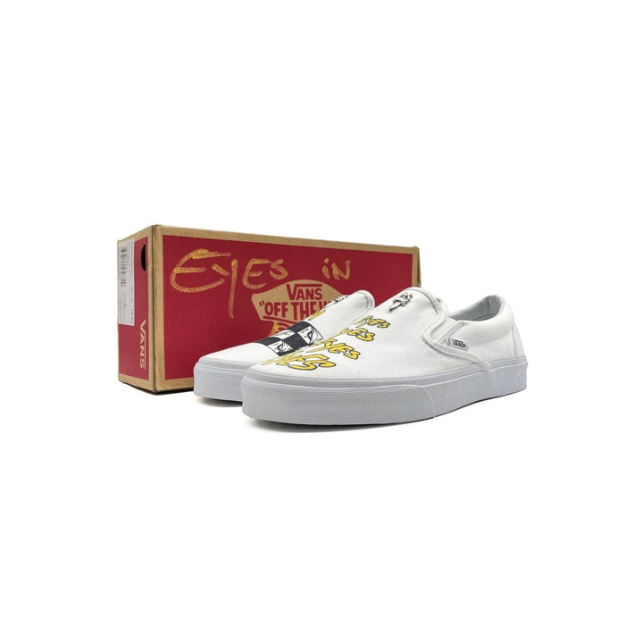 Chrome Hearts Matty Boy Vans Slip On Sneakers - SHENGLI ROAD MARKET