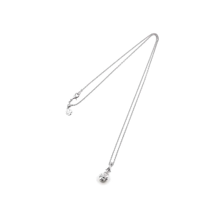 Chrome Hearts Mikimoto 18K White Gold Cross Pearl Necklace - SHENGLI ROAD MARKET