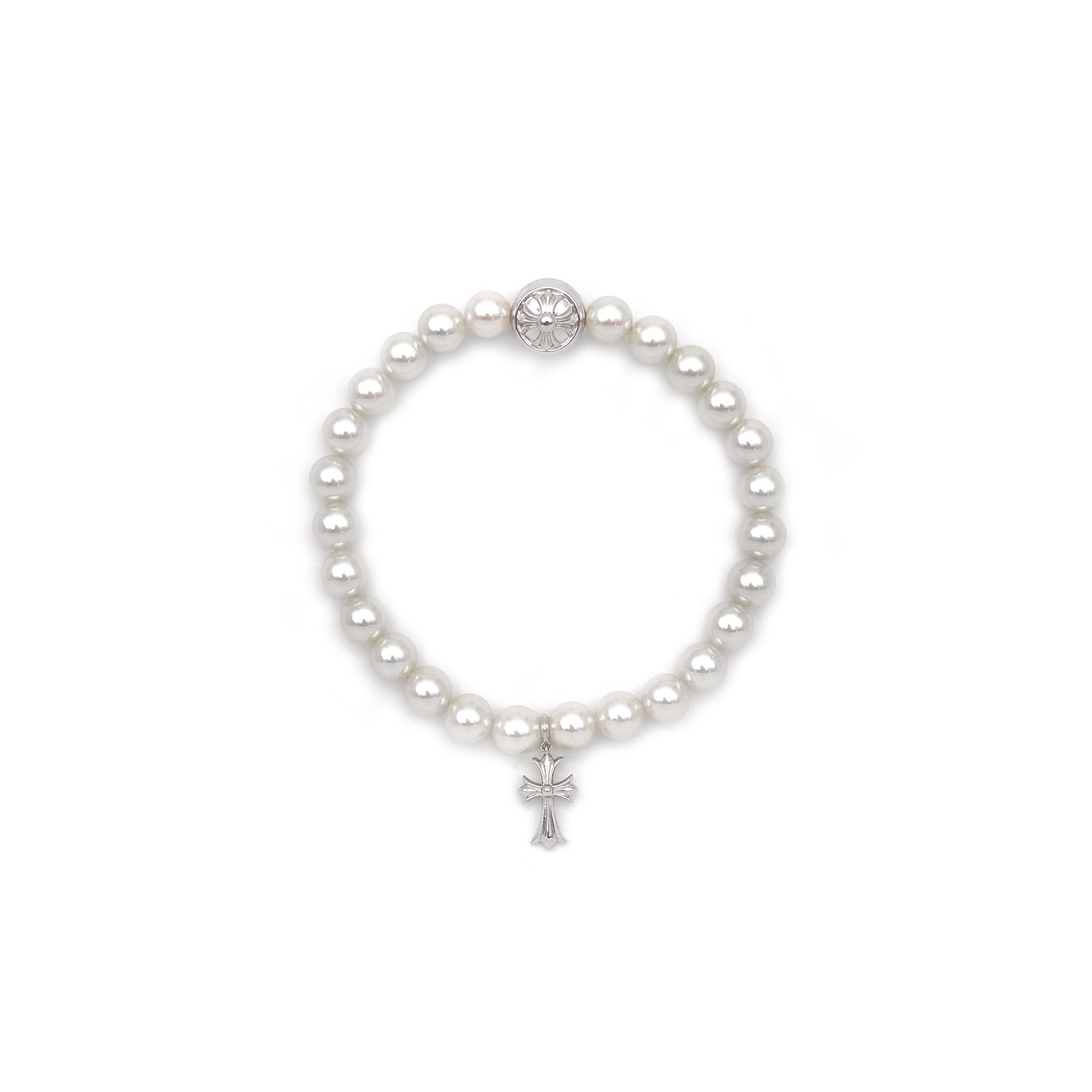 Chrome Hearts Mikimoto White Pearl Bracelet - SRM – SHENGLI ROAD