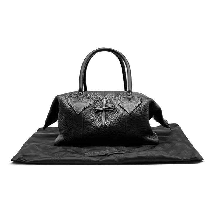 Chrome Hearts Monica Leather Large Cross Dagger Zip Handbag - SHENGLI ROAD MARKET