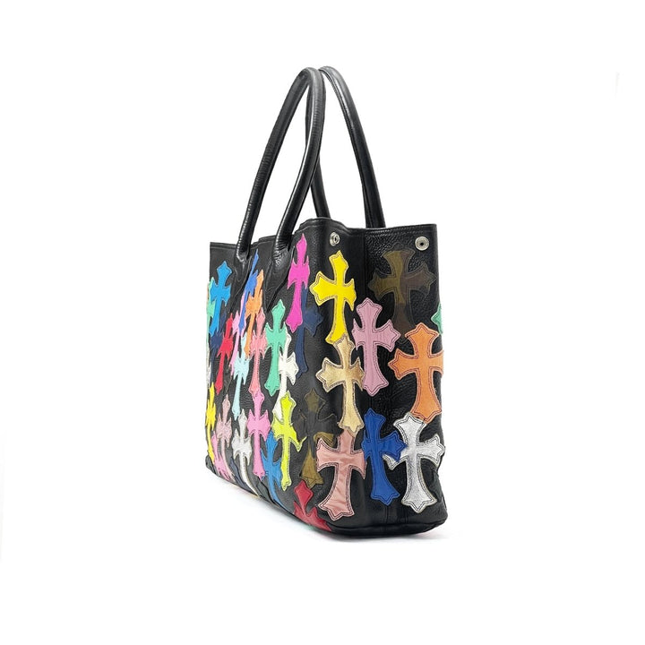 Chrome Hearts Multi Cross Leather Patch Tote Bag - SHENGLI ROAD MARKET
