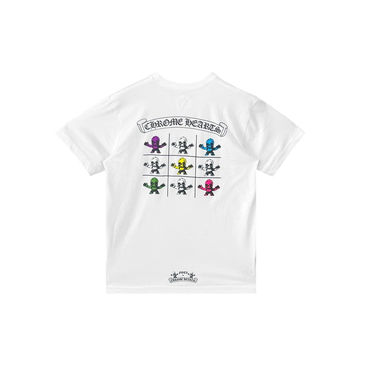 Chrome Hearts Multi Foti White Short Sleeve T-Shirt Tee - SHENGLI ROAD MARKET