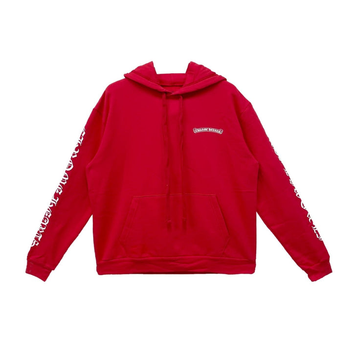 Chrome Hearts Online Exclusive Scroll Logo Hoodie - SHENGLI ROAD MARKET