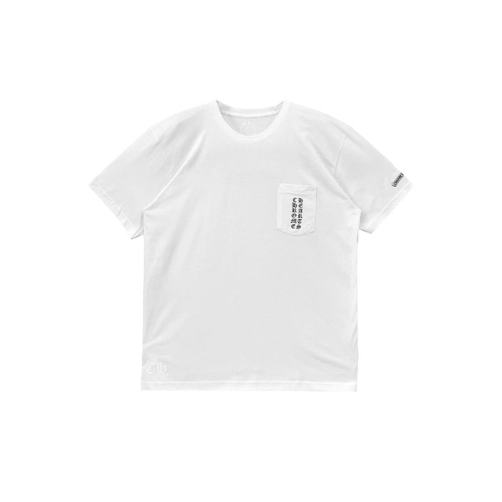 Chrome Hearts OSAKA Exclusive Scroll Label White Short Sleeve T-Shirt Tee - SHENGLI ROAD MARKET