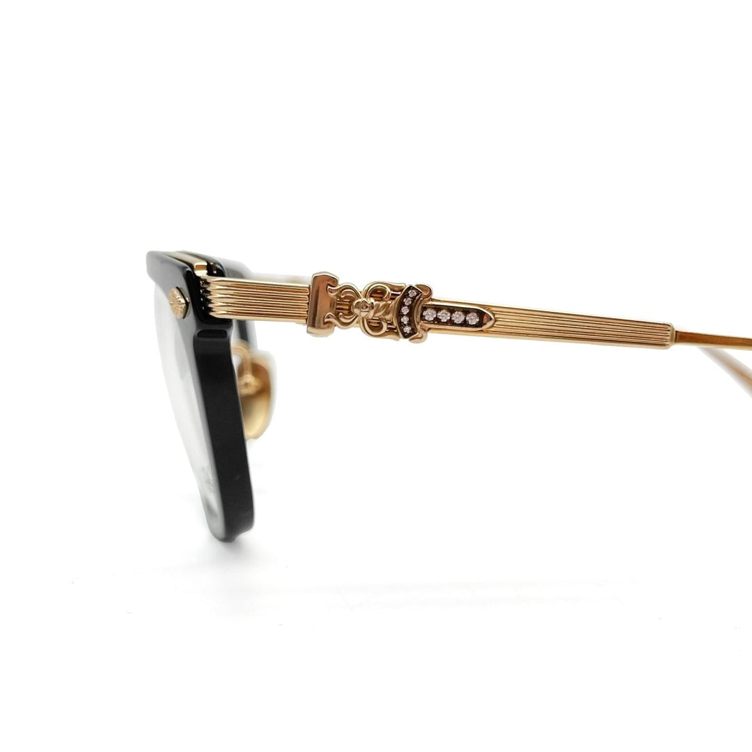 Chrome Hearts OVERPOKED Black Glasses Frame - SHENGLI ROAD MARKET