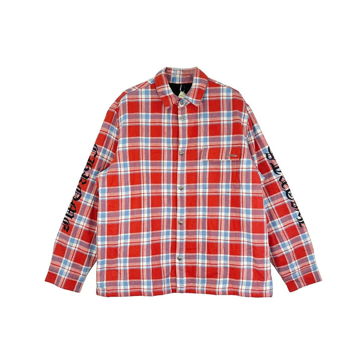 Chrome Hearts Printed - Sleeve Lined Plaid Jacket - SHENGLI ROAD MARKET