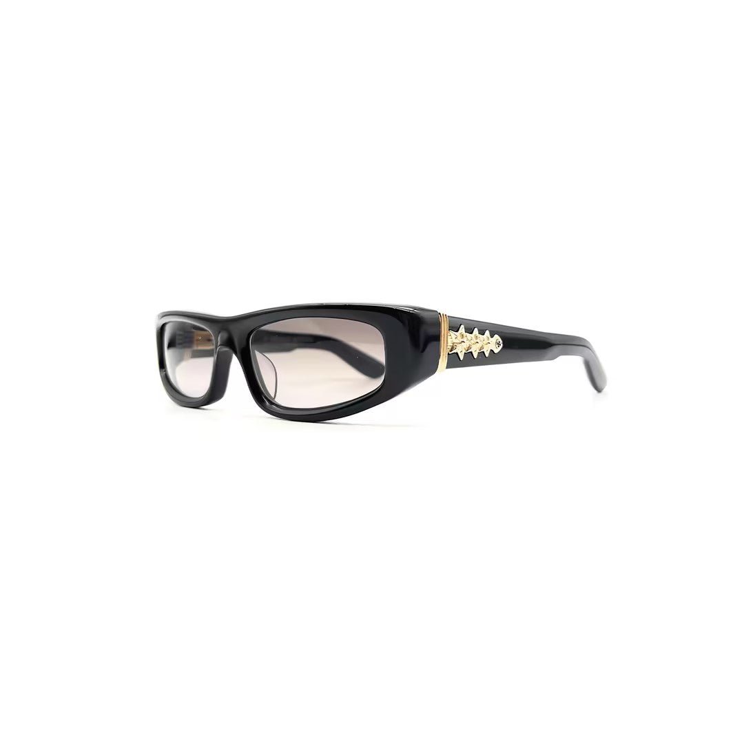 Chrome Hearts Roller Star Black Sunglasses