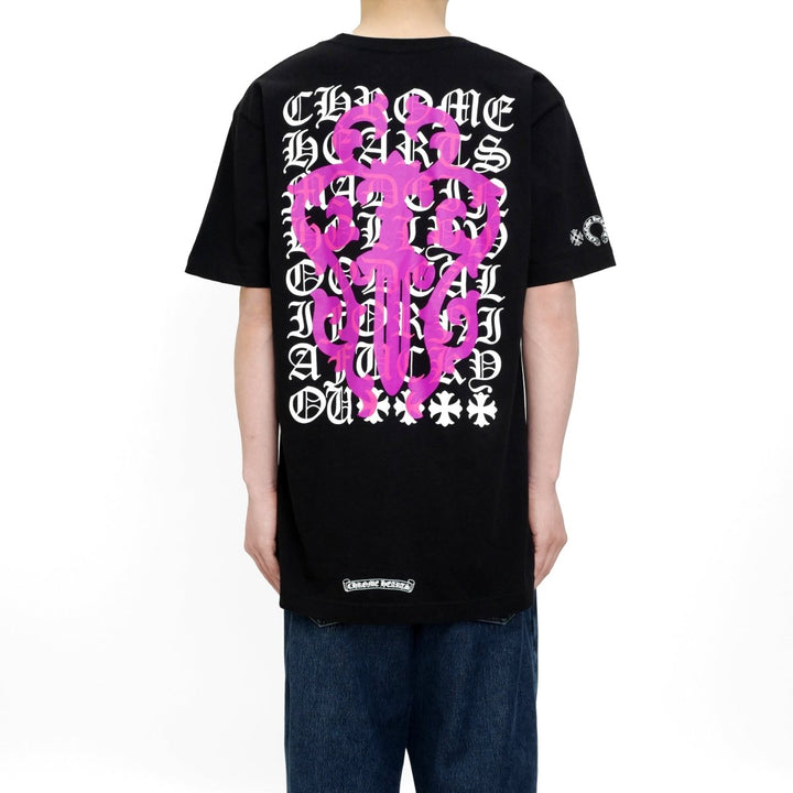 Chrome Hearts Script Dagger Logo Short Sleeve Tee - SHENGLI ROAD MARKET
