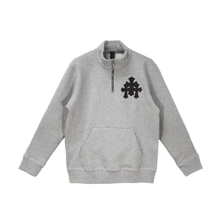 Chrome Hearts Scroll Script Cross Logo Light Outdoor Jacket Grey - SHENGLI ROAD MARKET