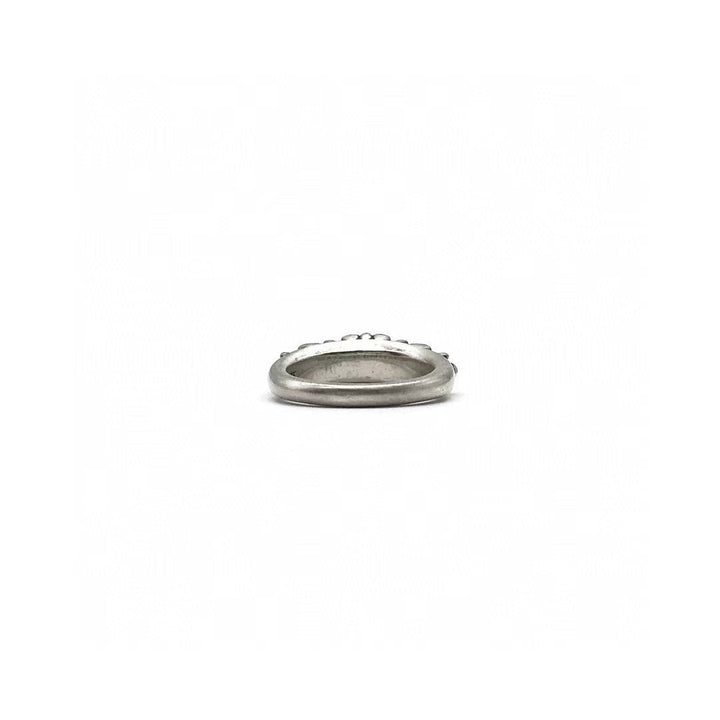 Chrome Hearts Silver Baby Classic Floral Cross Ring - SHENGLI ROAD MARKET