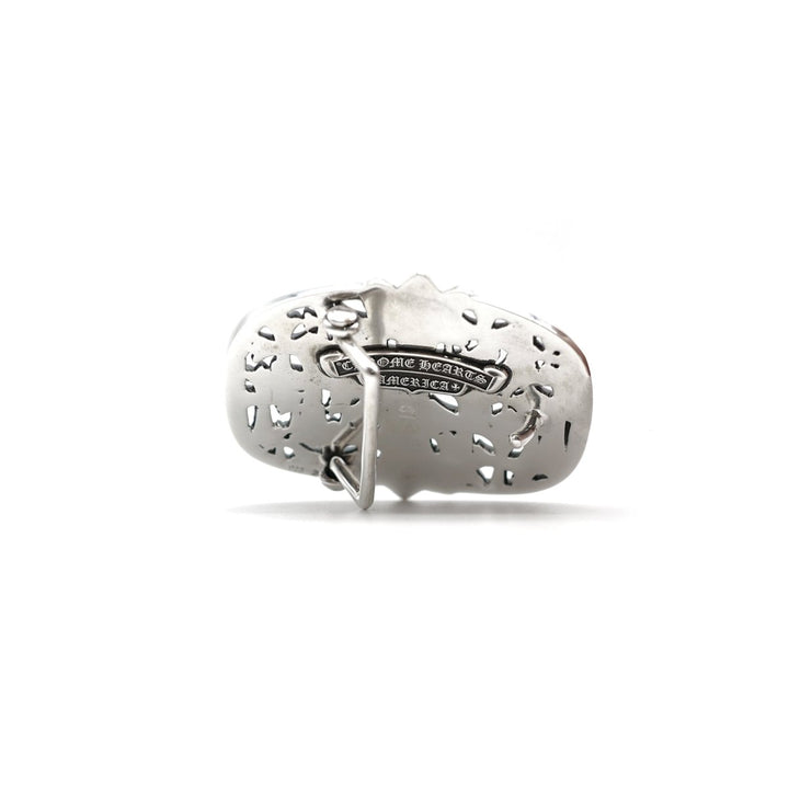 Chrome Hearts Silver Cemetery Cross Belt Buckle - SHENGLI ROAD MARKET