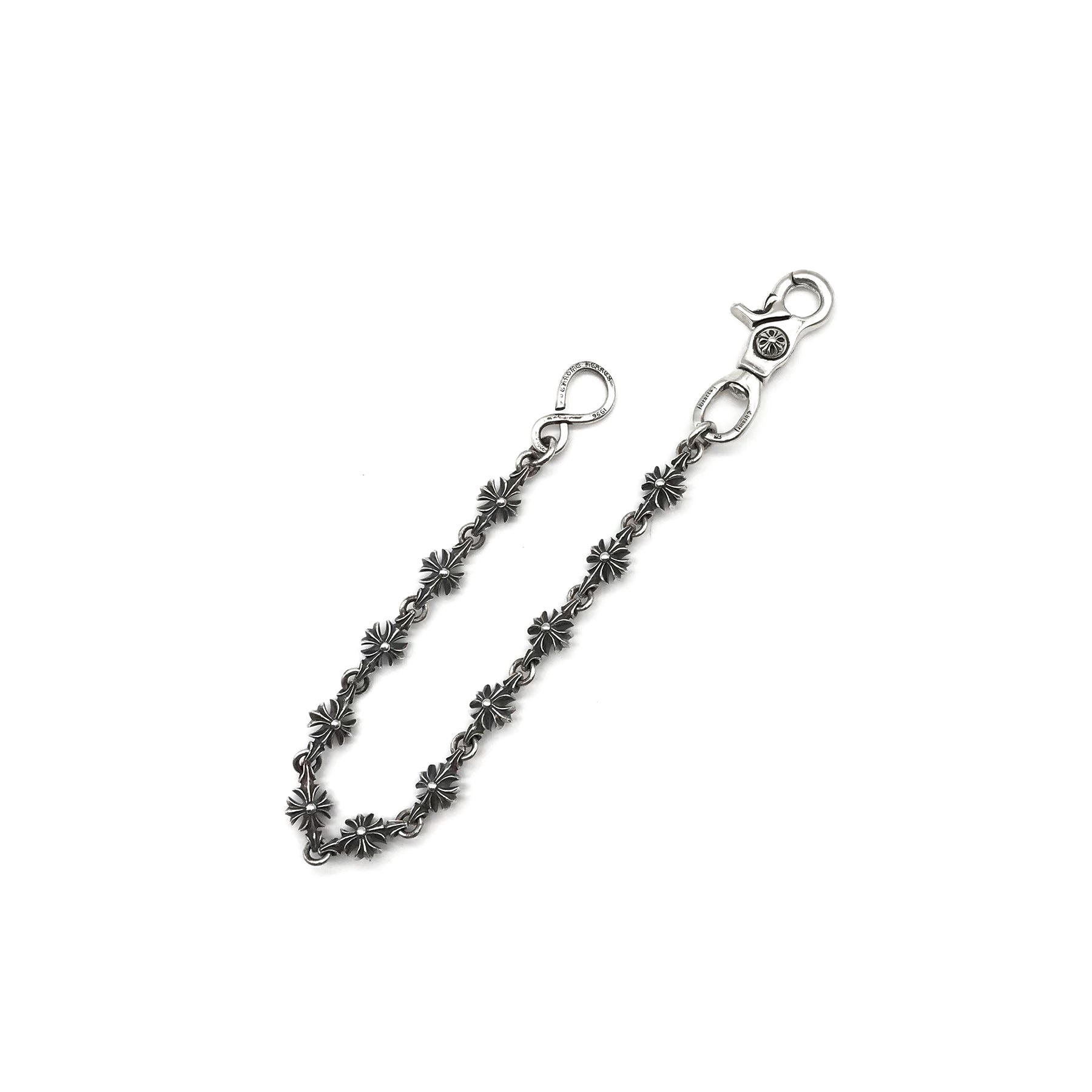 Chrome Hearts 925 Silver Cross Chain with Lobster Clasp – SHENGLI