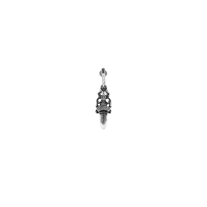 Chrome Hearts Silver Dagger Drop Earring Hoop - SHENGLI ROAD MARKET