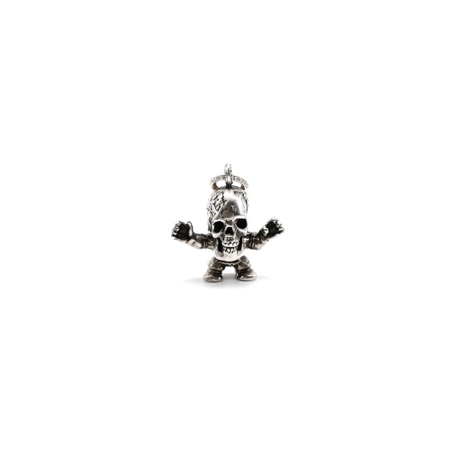Chrome Hearts 925 Silver Foti Harris Teeter Pendant - SRM