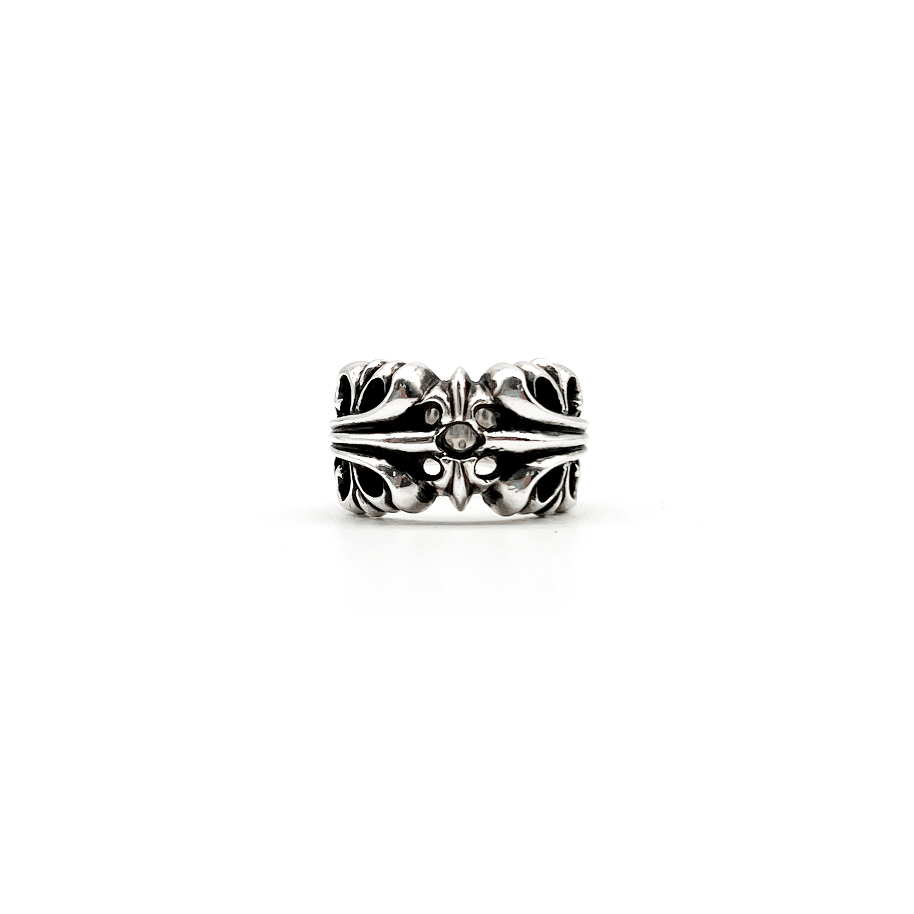 Chrome Hearts Silver K&T Katie Flower Ring - SRM – SHENGLI ROAD MARKET