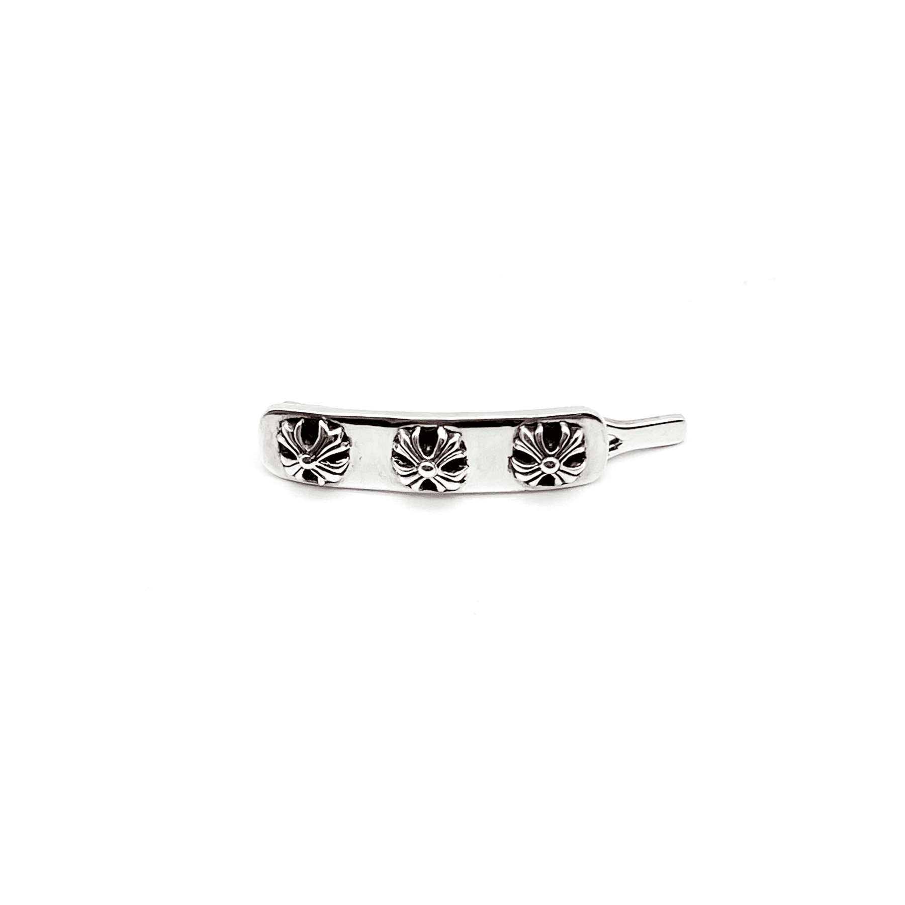 Chrome Hearts 925 Silver Triple Cross Hair Clip - SRM – SHENGLI