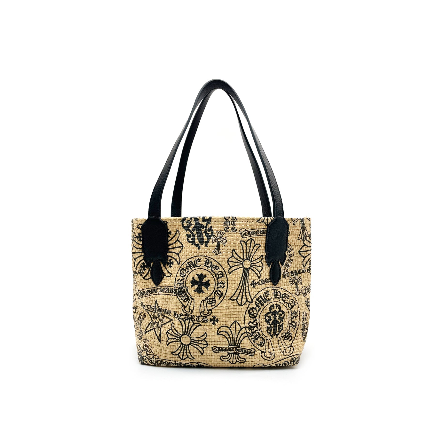 rrrii★ 【Chrome Hearts】新品ビーチバッグスモールサイズ Chrome Hearts Small Straw Beach Bag - SRM – SHENGLI ROAD MARKET