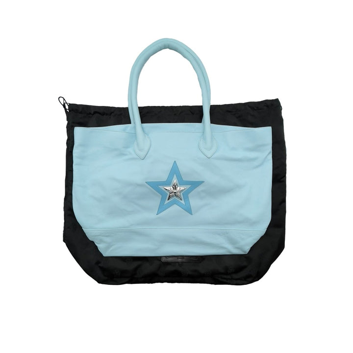 Chrome Hearts Star Patch Baby Blue Tote Bag - SHENGLI ROAD MARKET