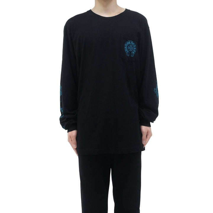 Chrome Hearts Triple Cross Logo L/S T-Shirt - SHENGLI ROAD MARKET