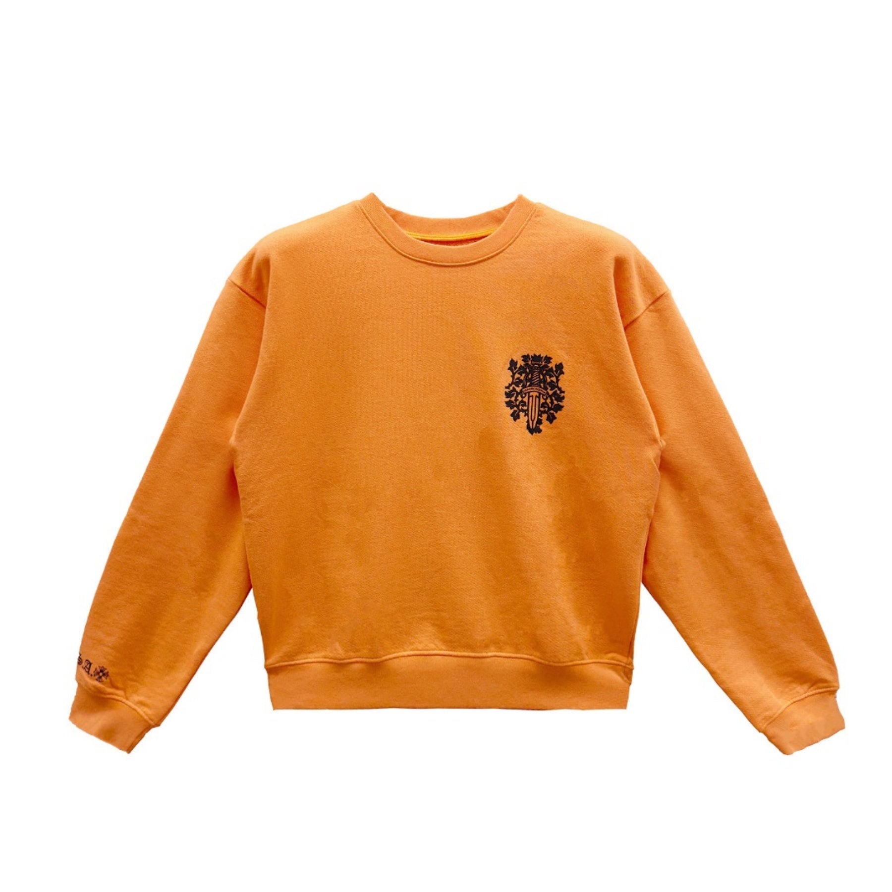 CHROME HEARTS VINE DAGGER CREWNECK オレンジ Chrome Hearts Vine Dagger Crewneck Sweatshirt - SRM – SHENGLI ROAD