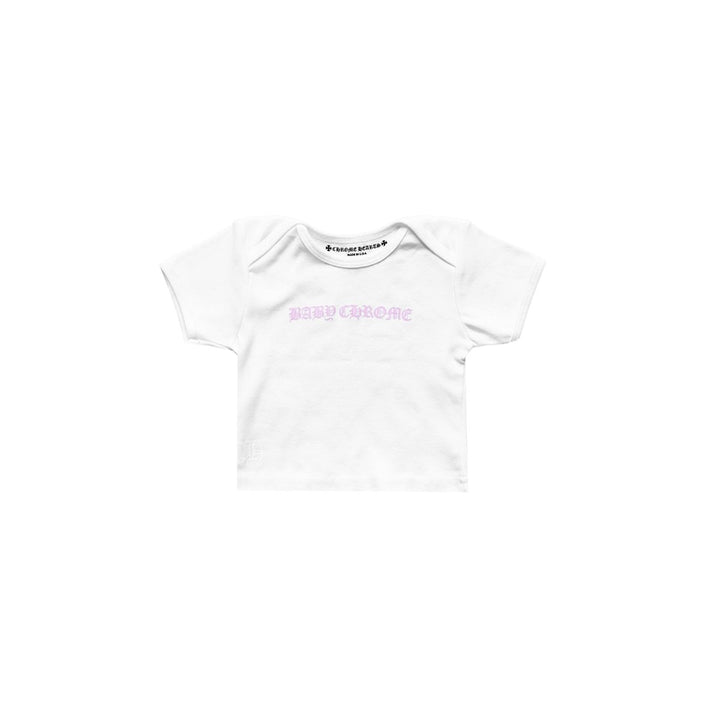 Chrome Hearts White Short Sleeve T-Shirt Tee For Kids - SHENGLI ROAD MARKET